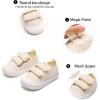 imageGINFIVE Toddler Girls Sneakers Little Girls Slip On Shoes School Sneakers ToddlerYb02white