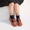 imageGINFIVE Toddler Little Girls Mary Janes Flats Girls Dress Shoes Kids ShoesGf07  Brown