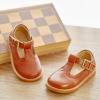 imageGINFIVE Toddler Little Girls Mary Janes Flats Girls Dress Shoes Kids ShoesGf07  Brown