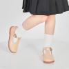 imageGINFIVE Toddler Little Girls Mary Janes Flats Girls Dress Shoes Kids ShoesGf07  Nude
