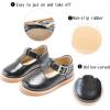 imageGINFIVE Toddler Little Girls Mary Janes Flats Girls Dress Shoes Kids ShoesGf20  Black