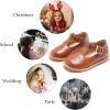 imageGINFIVE Toddler Little Girls Mary Janes Flats Girls Dress Shoes Kids ShoesGf20  Brown