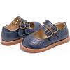 imageGINFIVE Toddler Little Girls Mary Janes Flats Girls Dress Shoes Kids ShoesGf285  Blue
