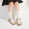 imageGINFIVE Toddler Little Girls Mary Janes Flats Girls Dress Shoes Kids ShoesGf285  Gold