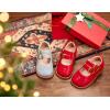 imageGINFIVE Toddler Little Girls Mary Janes Flats Girls Dress Shoes Kids ShoesGf285  Red