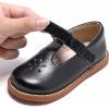 imageGINFIVE Toddler Little Girls Mary Janes Flats Girls Dress Shoes Kids ShoesGf391black