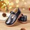 imageGINFIVE Toddler Little Girls Mary Janes Flats Girls Dress Shoes Kids ShoesGf391black