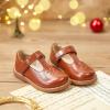 imageGINFIVE Toddler Little Girls Mary Janes Flats Girls Dress Shoes Kids ShoesGf391brown