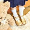 imageGINFIVE Toddler Little Girls Mary Janes Flats Girls Dress Shoes Kids ShoesGf391gold