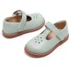 imageGINFIVE Toddler Little Girls Mary Janes Flats Girls Dress Shoes Kids ShoesGf391green