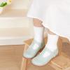 imageGINFIVE Toddler Little Girls Mary Janes Flats Girls Dress Shoes Kids ShoesGf391green