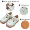imageGINFIVE Toddler Little Girls Mary Janes Flats Girls Dress Shoes Kids ShoesGf391green