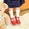 imageGINFIVE Toddler Little Girls Mary Janes Flats Girls Dress Shoes Kids ShoesGf391red