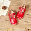 imageGINFIVE Toddler Little Girls Mary Janes Flats Girls Dress Shoes Kids ShoesGf391red