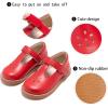 imageGINFIVE Toddler Little Girls Mary Janes Flats Girls Dress Shoes Kids ShoesGf391red