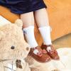 imageGINFIVE Toddler Little Girls Mary Janes Flats Girls Dress Shoes Kids ShoesGf393brown
