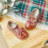 imageGINFIVE Toddler Little Girls Mary Janes Flats Girls Dress Shoes Kids ShoesGf393brown