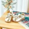 imageGINFIVE Toddler Little Girls Mary Janes Flats Girls Dress Shoes Kids ShoesGf393gold