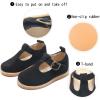 imageGINFIVE Toddler Little Girls Mary Janes Flats Girls Dress Shoes Kids ShoesGf655 Black