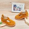 imageGINFIVE Toddler Little Girls Mary Janes Flats Girls Dress Shoes Kids ShoesGf655 Brown