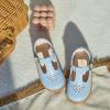 imageGINFIVE Toddler Little Girls Mary Janes Flats Girls Dress Shoes Kids ShoesGg01blue