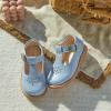 imageGINFIVE Toddler Little Girls Mary Janes Flats Girls Dress Shoes Kids ShoesGg01blue