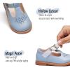 imageGINFIVE Toddler Little Girls Mary Janes Flats Girls Dress Shoes Kids ShoesGg01blue