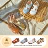 imageGINFIVE Toddler Little Girls Mary Janes Flats Girls Dress Shoes Kids ShoesGg01gold