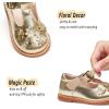 imageGINFIVE Toddler Little Girls Mary Janes Flats Girls Dress Shoes Kids ShoesGg04gold