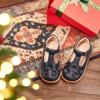 imageGINFIVE Toddler Little Girls Mary Janes Flats Girls Dress Shoes Kids ShoesGg04navy Blue