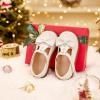 imageGINFIVE Toddler Little Girls Mary Janes Flats Girls Dress Shoes Kids ShoesGg06white