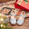 imageGINFIVE Toddler Little Girls Mary Janes Flats Girls Dress Shoes Kids ShoesGg10blue