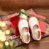 imageGINFIVE Toddler Little Girls Mary Janes Flats Girls Dress Shoes Kids ShoesGg10white