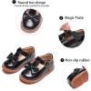 imageGINFIVE Toddler Little Girls Mary Janes Flats Girls Dress Shoes Kids ShoesGn50black
