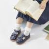 imageGINFIVE Toddler Little Girls Mary Janes Flats Girls Dress Shoes Kids ShoesGn50blue