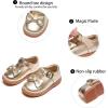 imageGINFIVE Toddler Little Girls Mary Janes Flats Girls Dress Shoes Kids ShoesGn50gold