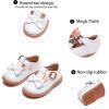 imageGINFIVE Toddler Little Girls Mary Janes Flats Girls Dress Shoes Kids ShoesGn50white
