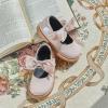 imageGINFIVE Toddler Little Girls Mary Janes Flats Girls Dress Shoes Kids ShoesGn54nude