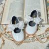 imageGINFIVE Toddler Little Girls Mary Janes Flats Girls Dress Shoes Kids ShoesGn54white