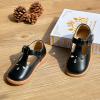 imageGINFIVE Toddler Little Girls Mary Janes Flats Girls Dress Shoes Kids ShoesGx82  Black