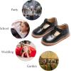 imageGINFIVE Toddler Little Girls Mary Janes Flats Girls Dress Shoes Kids ShoesGx82  Black