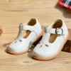 imageGINFIVE Toddler Little Girls Mary Janes Flats Girls Dress Shoes Kids ShoesGx82  White
