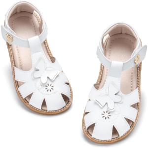 imageGINFIVE Toddler Girls Sandals Girls Toddler Sandals Little Girls Kids ShoesGg26white
