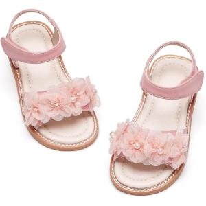 imageGINFIVE Toddler Girls Sandals Girls Toddler Sandals Little Girls Kids ShoesGg54pink