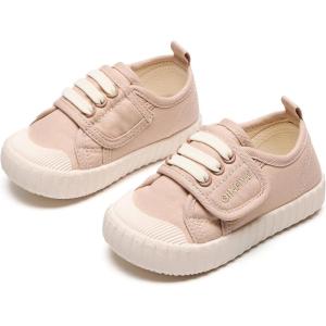 imageGINFIVE Toddler Girls Sneakers Little Girls Slip On Shoes School Sneakers ToddlerYb01apricot