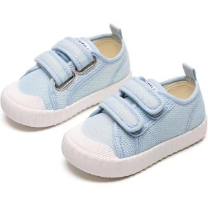 imageGINFIVE Toddler Girls Sneakers Little Girls Slip On Shoes School Sneakers ToddlerYb02blue