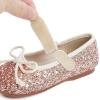 imageGINFIVE Toddler Girls Dress Shoes Little Girls Mary Janes Ballerina Flats Shoes ToddlerGf371pink