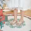 imageGINFIVE Toddler Girls Dress Shoes Little Girls Mary Janes Ballerina Flats Shoes ToddlerGf371pink