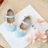 imageGINFIVE Toddler Girls Dress Shoes Little Girls Mary Janes Ballerina Flats Shoes ToddlerGf383blue