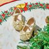 imageGINFIVE Toddler Girls Dress Shoes Little Girls Mary Janes Ballerina Flats Shoes ToddlerGf390gold